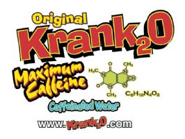 Krank2O Caffeinated Water