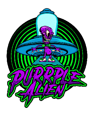 Purrple Alien