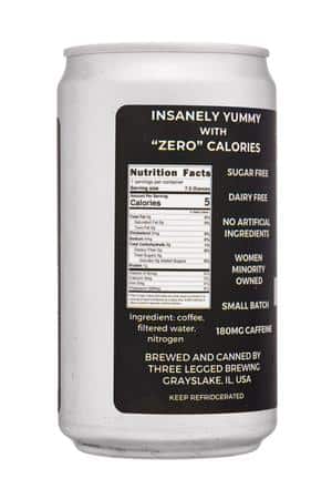3LB: 3LB-12oz-2023-NitroColdBrew-BlackUnsweet-Facts