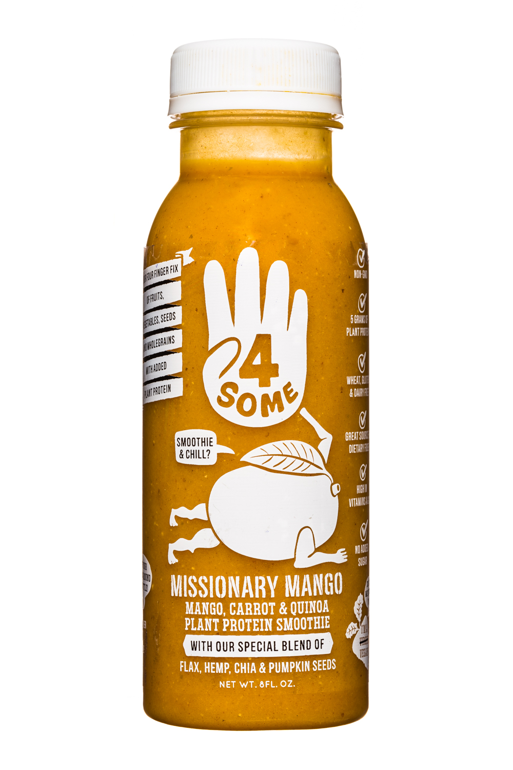 4SOME: 4Some-8oz-MissionaryMango-Front