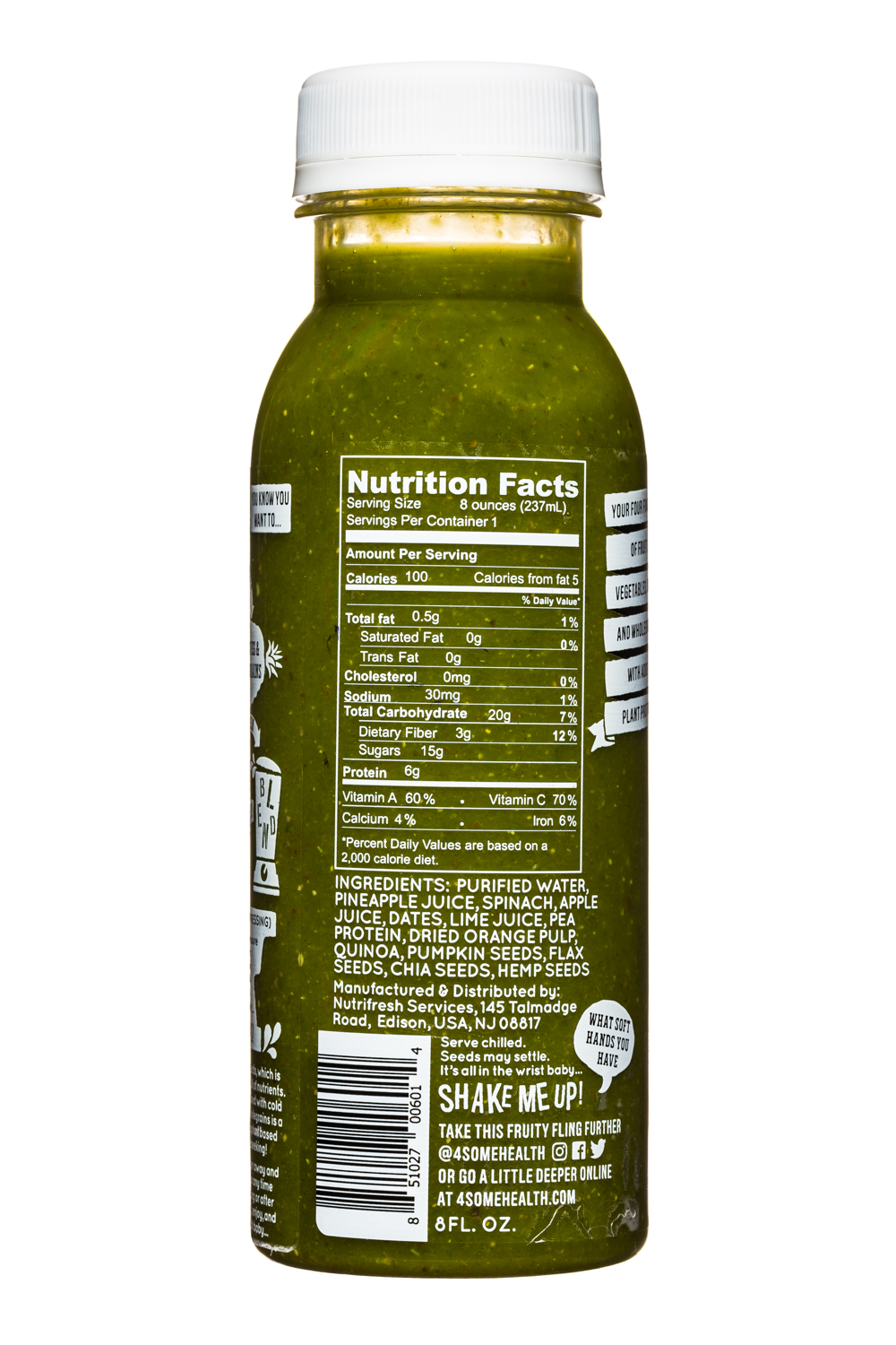 4SOME: 4Some-8oz-50ShadesOfGreen-Facts