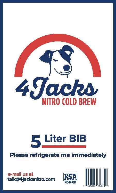 4Jacks Nitro Cold Brew: Photo of 4Jacks Nitro Cold Brew 5 liter - 4Jacks Nitro Cold Brew (uploaded by company)