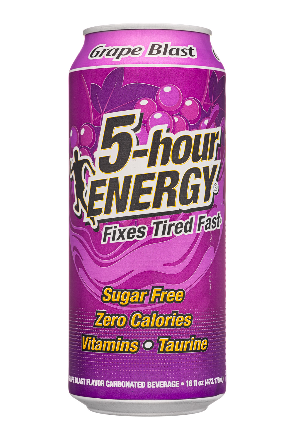 5-Hour Energy: 5HourEnergy-16oz-2024-Energy-GrapeBlast-Front