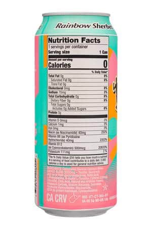 5-Hour Energy: 5HourEnergy-16oz-2024-Energy-RainbowSherbet-Facts