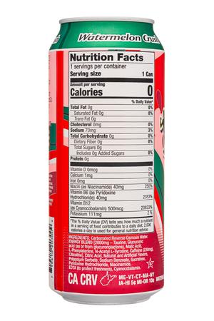 5-Hour Energy: 5HourEnergy-16oz-2024-Energy-WatermelonCrush-Facts