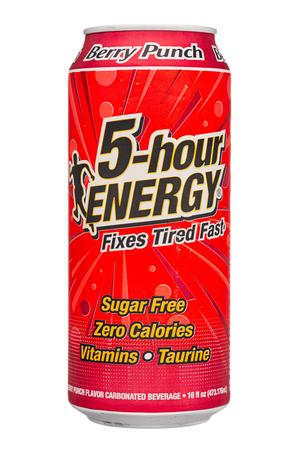 5-Hour Energy: 5HourEnergy-16oz-2024-Energy-BerryPunch-Front