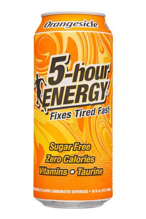 5-Hour Energy: 5HourEnergy-16oz-2024-Energy-Orangesicle-Front