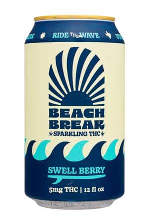 8th Wonder Cannabis: BeachBreak-12oz-2024-SparkTHC-SwellBerry-Front