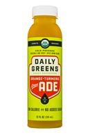 Daily Greens Green ADE: DailyGreens-12oz-GreenSuperfood-OrangeTurmeric-Front