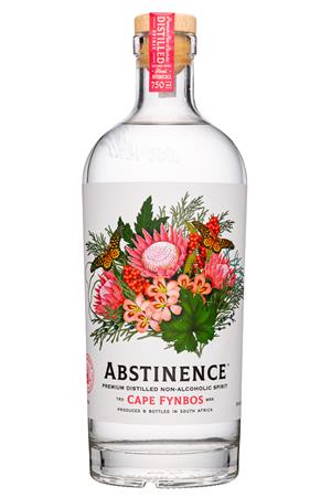 Abstinence Non-Alcoholic Spirits: Abstinence-750ml-2022-NASpirit-CapeFynbos-Front
