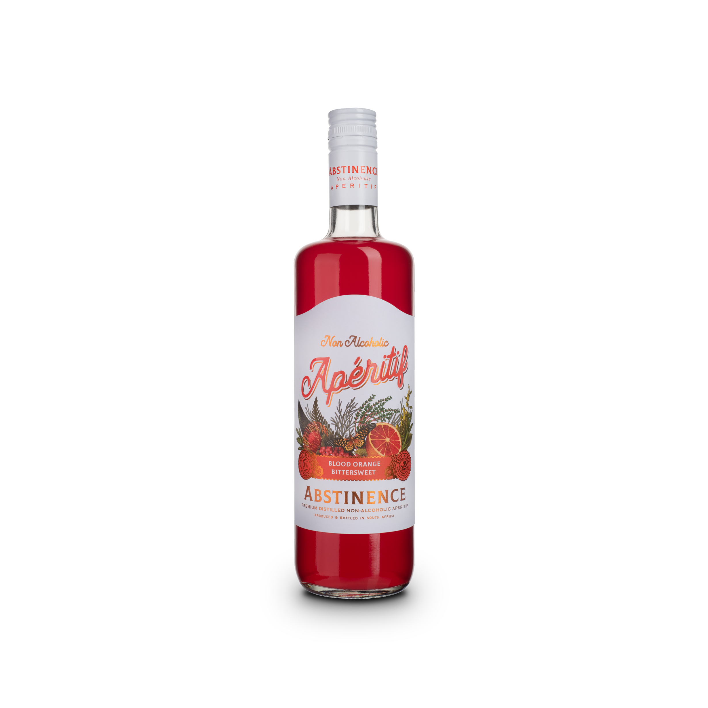 Abstinence Non-Alcoholic Spirits: Photo of Blood Orange Bittersweet Apertif - Abstinence Spirits (uploaded by company)