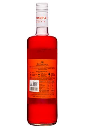 Abstinence Non-Alcoholic Spirits: Abstinence-750ml-2022-Aperitif-BloodOrange-Facts