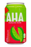 AHA: Aha-12oz-2020-SparklingWater-LimeWatermelon-Front