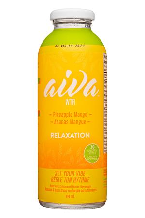 Aiva WTR: Aiva-414ml-2021-WTR-PineMango-Front