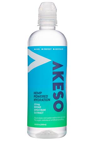 Akeso: Akeso-17oz-2021-HempHydration-12mg-Front