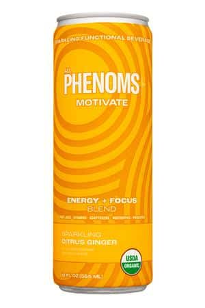 All Phenoms: Phenoms-12oz-2022-Sparkling-CitrusGinger-Front