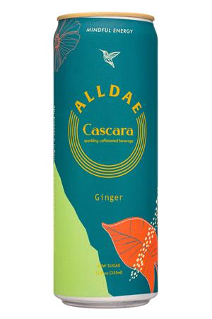 Alldae Cascara: AllDae-12oz-2021-Cascara-Ginger-Front
