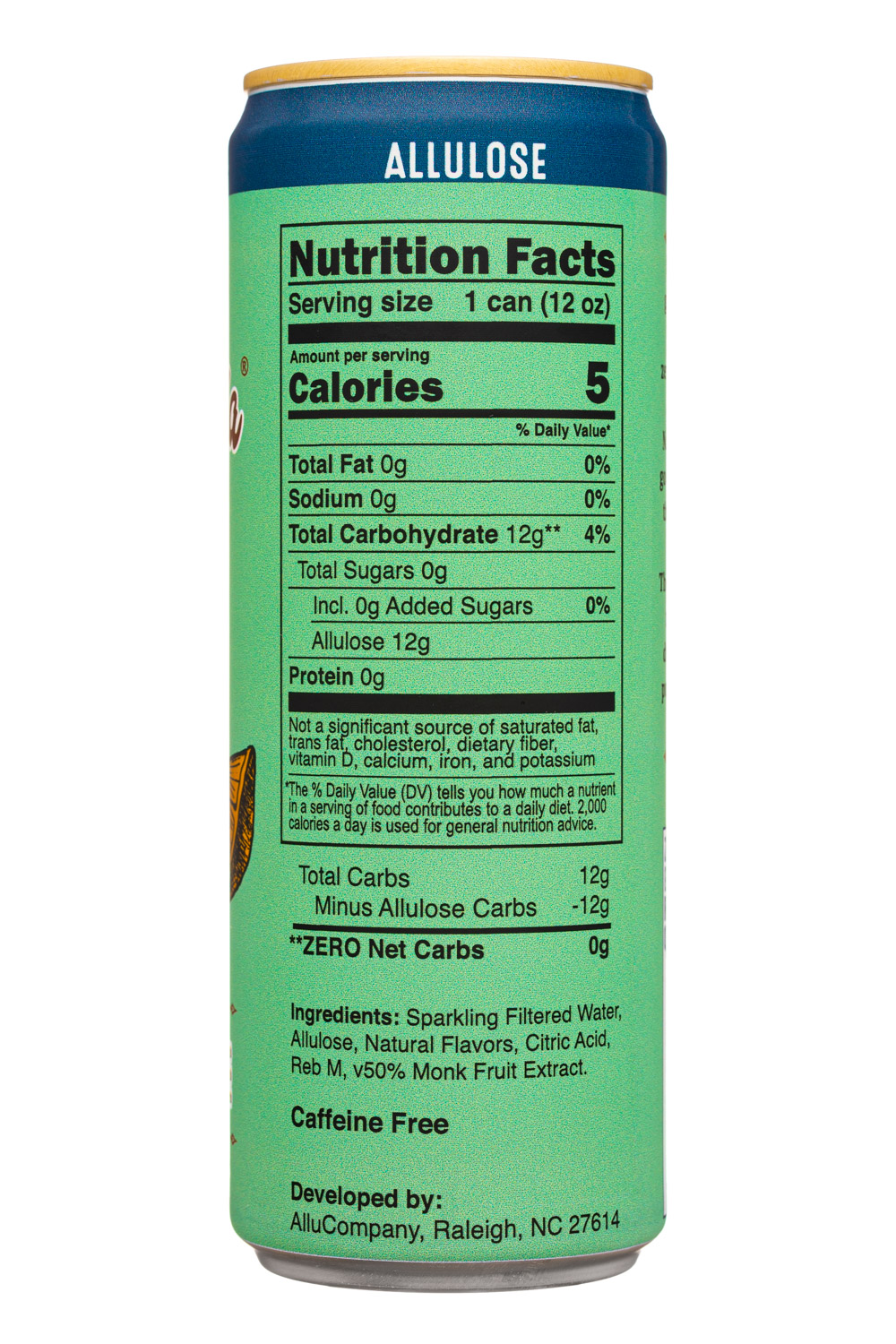 AlluSoda: AlluSoda-12oz-2024-ZeroSugar-LemonLime-Facts