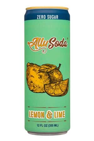 AlluSoda: AlluSoda-12oz-2024-ZeroSugar-LemonLime-Front
