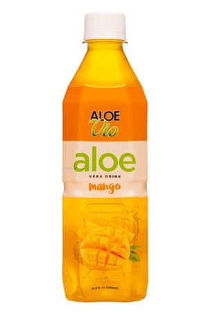 Aloe Vio: AloeVio-17oz-2023-AloeVera-Mango-Front