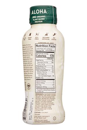 Aloha: Aloha-12oz-2021-Protein-Coconut-Facts