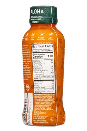 Aloha: Aloha-12oz-2021-Protein-IcedCoffee-Facts