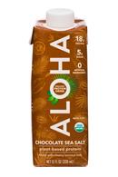 Aloha: Aloha-11oz-PlantProtein-ChocSeaSalt-Front