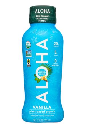 Aloha: Aloha-12oz-2021-Protein-Vanilla-Front