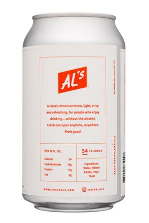 Al's Drinks Company: Als-12oz-2021-Classic-NA-Facts