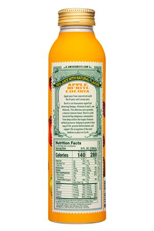 AMARUMAYU Superfruit Juices : Amarumayu-16oz-2022-Juice-Buriti-Facts