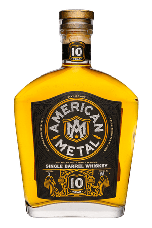 American Metal Whiskey: AmericanMetal-750ml-2024-Whiskey-SingleBarrel