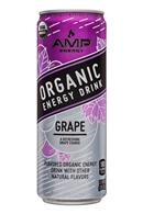 AMP Energy Organic: Amp-Energy-12oz-Grape-Front