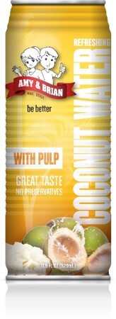 Amy & Brian Coconut Juice With Pulp