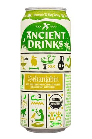 Ancient Drinks: AncientDrinks-16oz-2024-Sekanjabin-Front