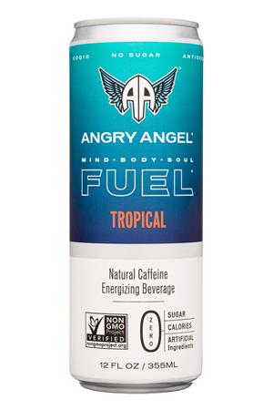 Angry Angel: AngryAngel-12oz-2022-Fuel-Tropical-Front