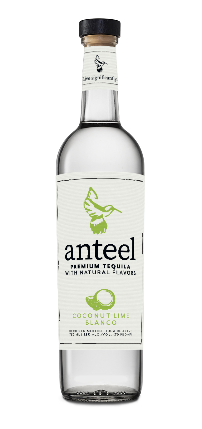 Anteel Coconut Lime Blanco Tequila