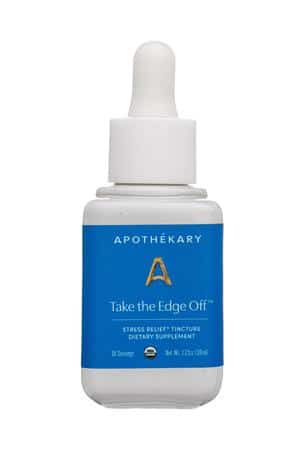 Apothekary: Apothekary-30ml-2024-Tincture-TakeTheEdgeOff-Front