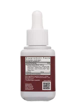 Apothekary: Apothekary-30ml-2024-Tincture-WineDown-Facts