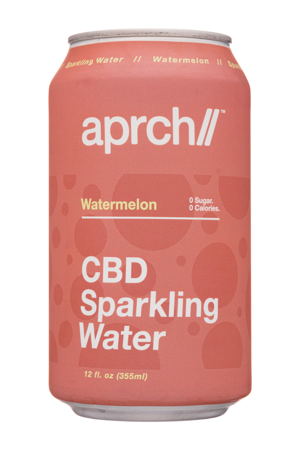 Aprch CBD: Aprch-12oz-2020-CBDSparkling-Watermelon-Front