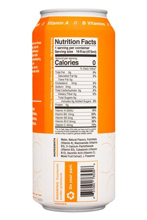 Aprch CBD: Aprch-16oz-2021-SparkWater-Tangerine-facts