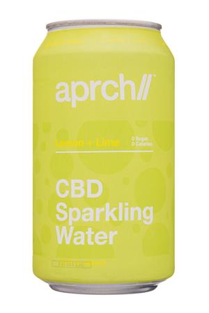 Aprch CBD: Aprch-12oz-2020-CBDSparkling-LemonLime-Front