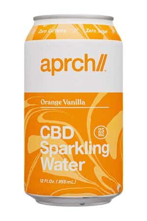 Aprch CBD: Aprch-12oz-2022-CBDSparkling-OrangeVanilla-Front