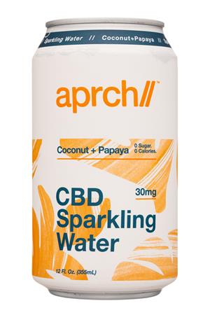 Aprch-12oz-2021-CBDSparklingWater-CoconutPapaya-Front