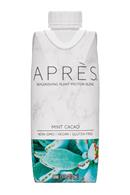 Apres: Apres-11oz-PlantProtein-MintCacao-Front