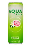 Aqua Kola: AquaKola-12oz-Sparkling-Pomelo-Front