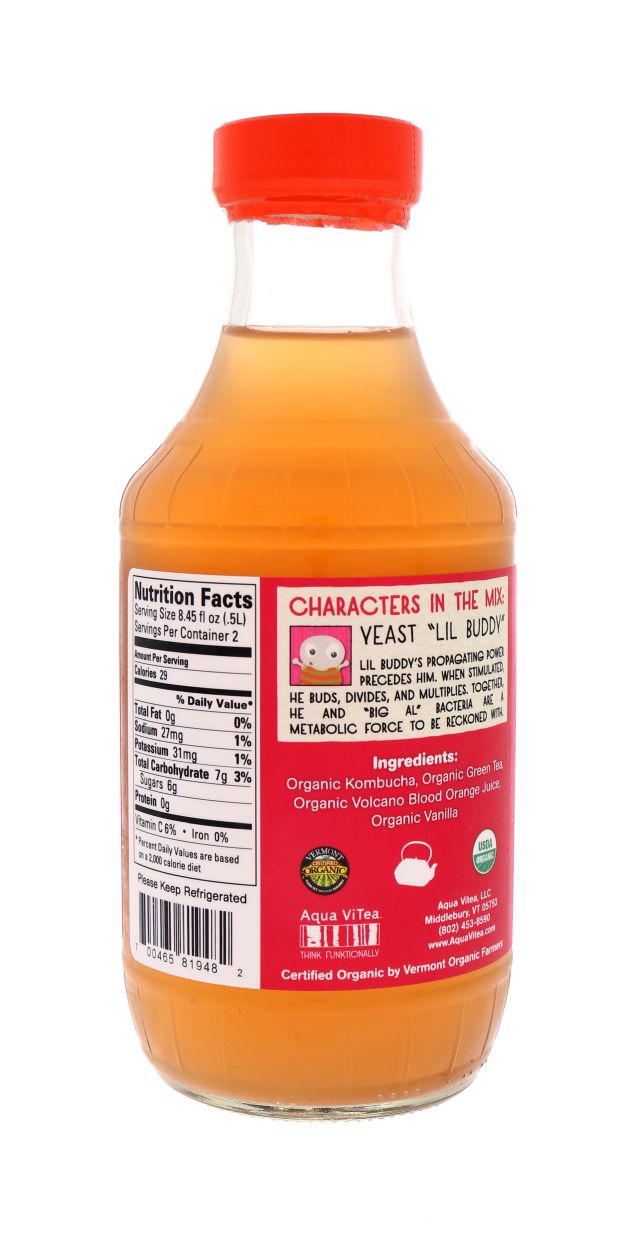 Aqua ViTea Kombucha: BloodOrange Facts