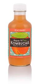 Aqua ViTea Kombucha: Peachmint-Bottle
