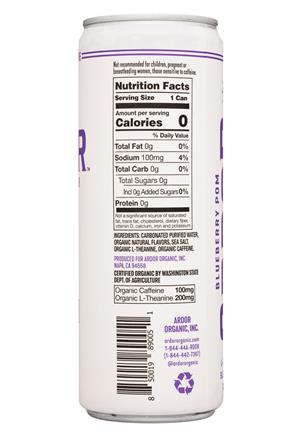 Ardor Sparkling WATER: Ardor-12oz-2021-Sparkling-BluebPom-Facts