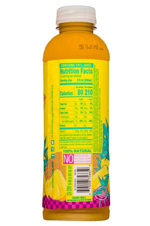 AriZona : Arizona-20oz-2020-FruitJuice-Pineapple-Facts