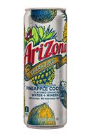 AriZona : Arizona-12oz-SparklingWaterMinerals-PineappleCoconut-Front